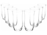Jogo de Copos de Vidro 8 Peças 360ml – Nadir Opera Long Drink