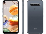 Smartphone LG K61 128GB Titânio 4G Octa-Core – 4GB RAM 6,53” Câm. Quádrupla + Selfie 16MP