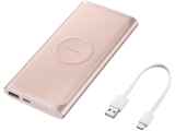 Carregador Portátil/Power Bank Samsung – sem Fio 10000mAh Fast Charge Rose