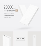 Power Bank Original Xiaomi 2C 20000mAh Quick Charge 3.0 Polymer 2 Dual USB Output
