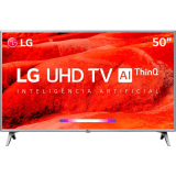 Smart TV LED 50” LG 50UM7510 Ultra HD 4K Thinq AI Conversor Digital Integrado Wi-Fi 4 HDMI 2 USB PiP