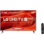 Smart TV LED 50″ LG 50UM7510PSB Ultra HD Thinq AI Conversor Digital Integrado Wi-Fi 4 HDMI 2 USB PiP