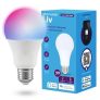 Lâmpada LED Multilaser Bulbo Inteligente SE224 Colorida Dimerizável Wi-Fi 10W
