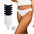 Kit 10 Calcinhas Tanga Basic Brasil Microfibra Básica Lisa Lingerie