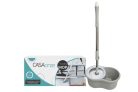 Esfregão giratório com balde de 8 litros e cesto de inox MOP 360 – CASA ONZE
