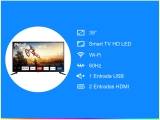 Smart TV LED 39” Philco PTV39E60SN Wi-Fi – 2 HDMI 1 USB