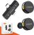 Microfone de Lapela Sem Fio Bluetooth Kit 2 Microfonones Abafamento de Ruído Até 10 Horas Tempo de Trabalho Compatível com Camera, iPhone, Android, PC – Conexão Android e USB-C – Linha AGold Premium