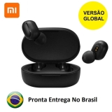 Fone de Ouvido Xiaomi Redmi Airdots Sem Fio Bluetooth 5.0 Duplo Tws – Versão Internacional