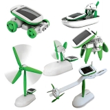 Brinquedo Kit Solar Maikou 6-Em-1 Educacional Diy