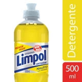 Detergente Limpol Neutro para Louças Biodegradável 500ml – Bom Bril