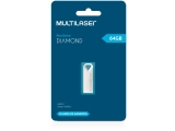 Pen Drive 64GB Multilaser PD852 – USB 2.0