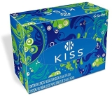 Lenço Facial Folha Dupla, Kiss, Branco, pacote de 100