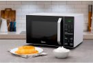 Micro-ondas 27L Branco e Preto Midea LED 127V MXSA27P1