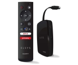 Receptor De TV Via Internet Android TV com Chromecast Integrado Full Hd Elsys ETRI01 Smarty, Preto