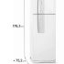 Geladeira/Refrigerador Frost Free Electrolux 322L Branco (RFE39) 127V