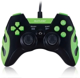 Multilaser Js091 Controle Gamer Ps3 E Pc Preto E Verde Multilaser – Js091, Verde E Preto – Sony_playstation3