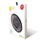 Carregador Sem Fio Wireless Simple Preto com Cabo Lightning