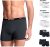 Kit Com 10 Cuecas Boxer Cotton Basic, Masculino, Polo Match