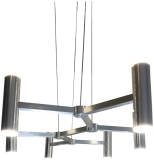 Pendente Bella Iluminação Helix Cromado