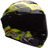 Capacete Bell Helmets Star Isle Of Man Preto Yellow 60