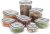 Kit Potes Herméticos de Plástico Electrolux – Cinza 1×8 unidades