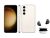 Smartphone Samsung Galaxy S23 256GB Creme 5G – 8GB RAM + Galaxy Buds FE Sem Fio Grafite