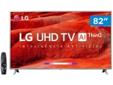 Smart TV 4K LED 82” LG 82UM7570PSB Wi-Fi – Inteligência Artificial Controle Smart Magic