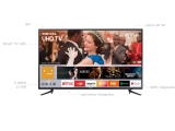 Smart TV 4K LED 58” Samsung 58MU6120 Wi-Fi – 3 HDMI 2 USB