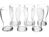Jogo de Copos de Vidro para Cerveja 220ml – 6 Peças Nadir Frevo