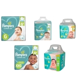 Fralda Pampers Confort Sec Super