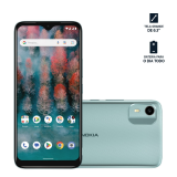 Smartphone Nokia C12 4G 64 GB + Até 4 GB RAM* Tela 6,3″ HD+ Câmera com IA Android Desbloqueio Facial Cinza – NK121