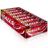 Drops Halls Cereja Lyptus c/ 21 unidades – Adams