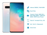 Smartphone Samsung Galaxy S10 128GB Branco 4G – 8GB RAM Tela 6,1″ Câm. Tripla + Selfie 10MP