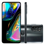 Smartphone Motorola Moto G82, 128GB, Preto, 5G, Tela 6,6″ AMOLED 120Hz, Câmera Tripla 50MP, Selfie 16MP, Android 12