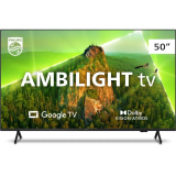 Smart TV Philips 50″ Ambilight UHD 4K LED Google TV 50PUG7908/78