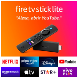 Fire TV Stick Lite 2ª Geração com Controle Remoto Lite por Voz com Alexa – Amazon