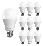 Lâmpada led G-light Bulbo A60 cor branco-frio 9W 110V/220V 6500K com 10 unidades