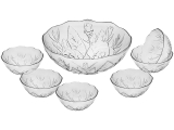 Bowl de Vidro Hauskraft CJBS-001 – 7 Peças