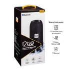 Caixa De Som Bluetooth Essential Sound Go I2go 10W RMS Resistente À Água, Preto