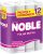 Papel higienico folha dupla noble neutro 12 rolos de 20m, NOBLE