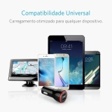 Carregador Veicular Anker PowerDrive, 2 portas USB, 24W de potência