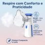 Nebulizador Inalador Portátil Sem Fio Recarregável USB – Silencioso, Compacto, Ideal para Crianças, Adultos e Idosos – Alívio Respiratório Diário Premium