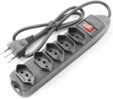 Filtro De Linha 5 Tomadas Preto Multilaser – WI297