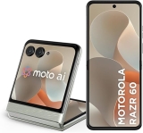 Smartphone Motorola Razr 60-256GB 24GB (12GB RAM+12GB Ram Boost) Tela dobrável 6,9″ pOLED e externa 3,6” Moto AI camera IP48 – Branco