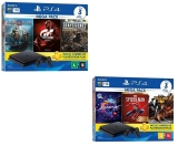 PlayStation 4 Mega Pack 12 ou 17: Console + 3 Jogos + 3 Meses de PlayStation Plus