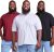 KIT 3 CAMISA POLO PLUS SIZE MASCULINA