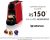 Máquina de Café Nespresso Essenza Mini D30 Vermelha – 127v