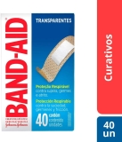 Curativos Adesivos Regular, Band-Aid, 40 Unidades