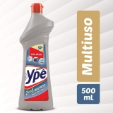 Multiuso Ypê com Álcool 500 ml, Ypê, Cinza