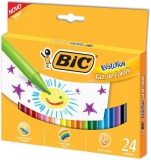 Giz de cera 24 cores Evolution 902297 Bic